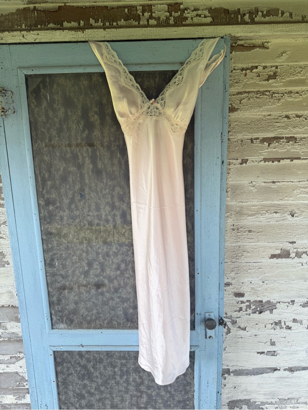 Baby Pink Lace Slip